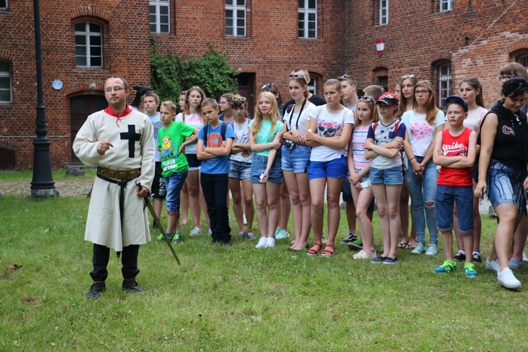 Młodzież i dzieci z Białorusi w Sztumie