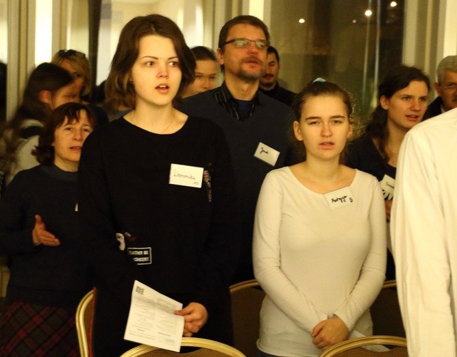 Czuwanie modlitewne młodzieży diecezji elbląskiej.