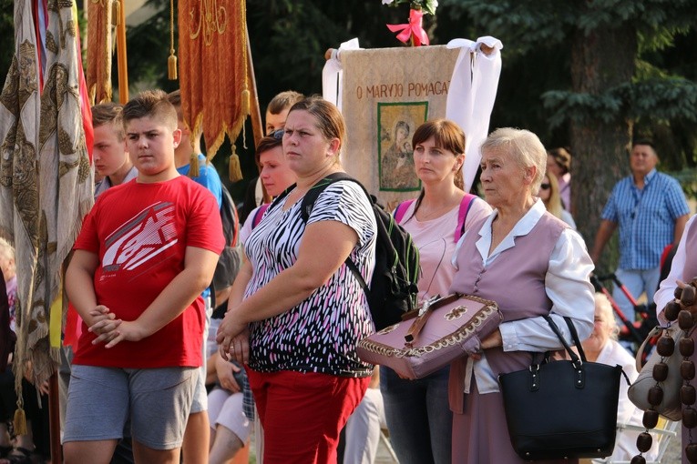 Pielgrzymi w Skępem