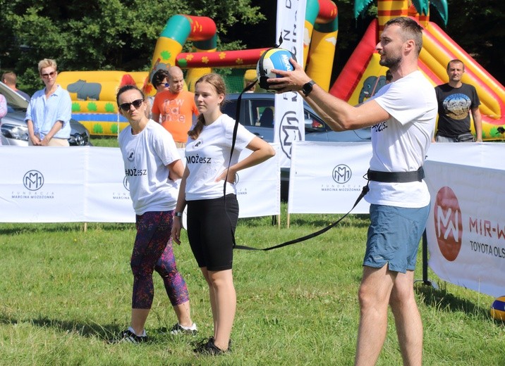 Trening z Marcinem Możdżonkiem