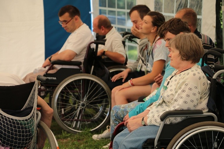 Wczasorekolekcje niepełnosprawnych w Pułtusku