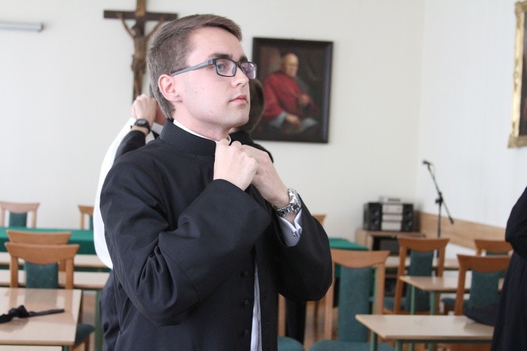 Obłóczyny w seminarium