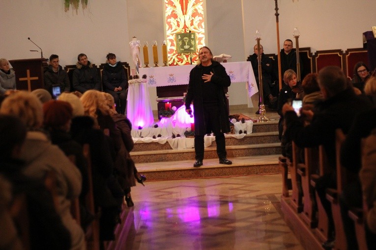 Marek Piekarczyk w Skępem.