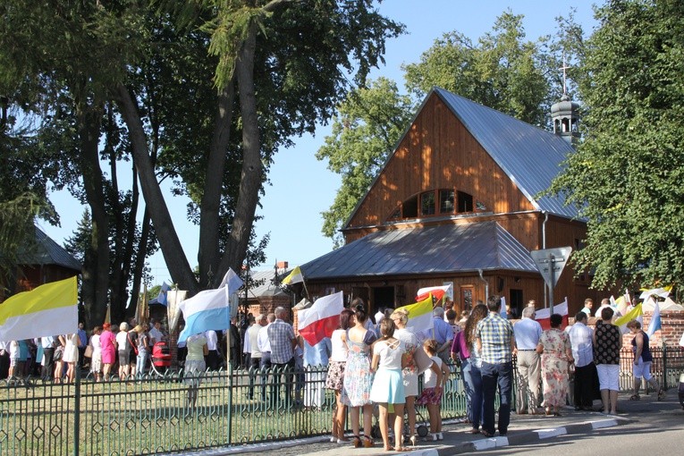 Lubowidz. Nawiedzenie w parafii pw. św. Andrzeja Apostoła