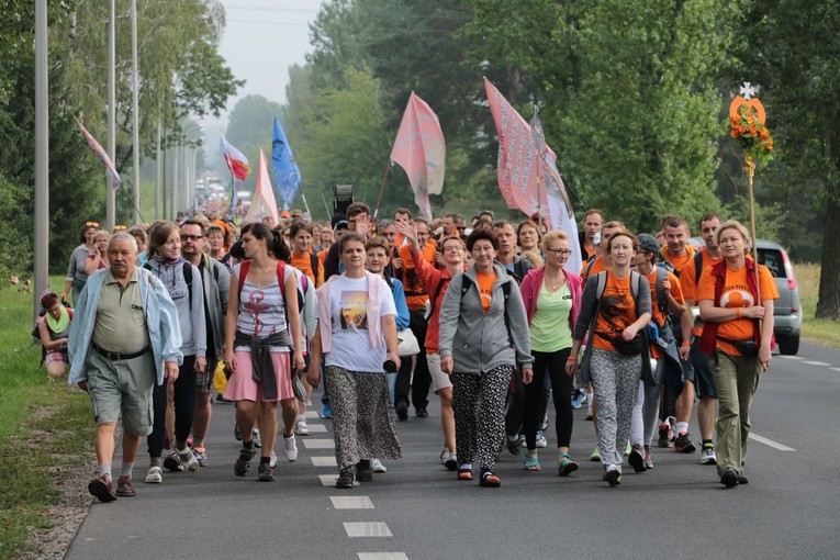Pierwszy dzień pielgrzymki - przedpołudnie