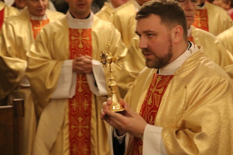 Płock. Odpust u klaretynów