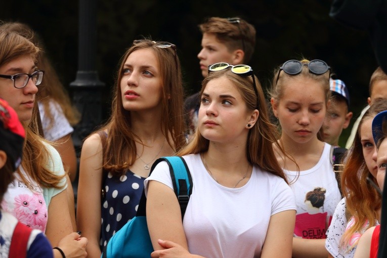 Młodzież i dzieci z Białorusi w Sztumie