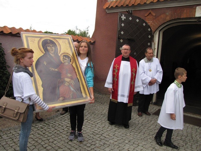 Znaki ŚDM w Przasnyszu