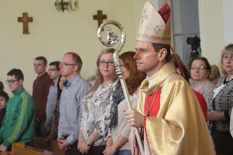 Dla uczestników diecezjalnego spotkania lektorów Mszy św. przewodniczył bp Mirosław Milewski