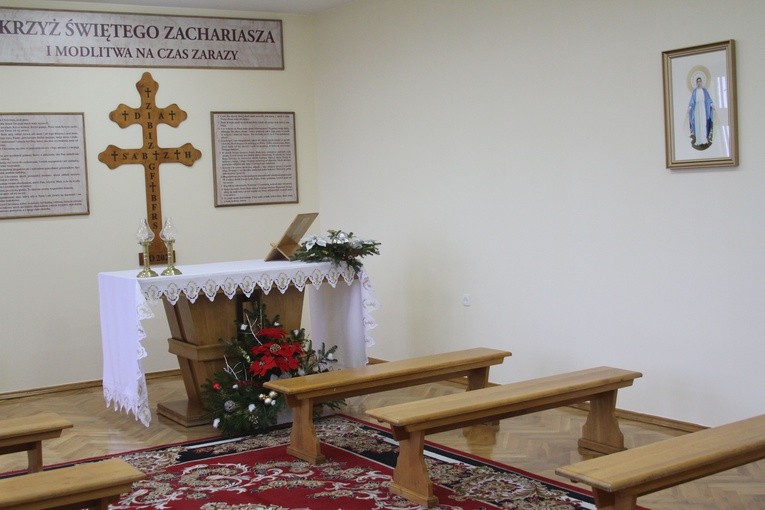Ciechanów. Poświęcenie krzyża morowego