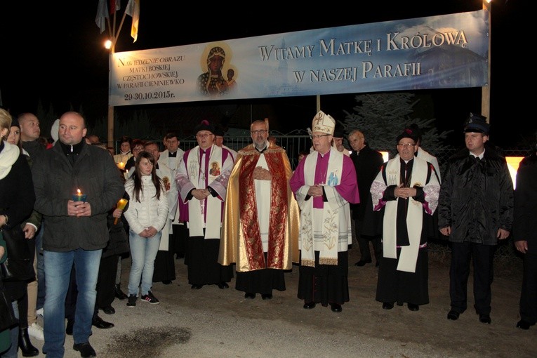 Ciemniewko. Nawiedzenie w parafii św. Mikołaja