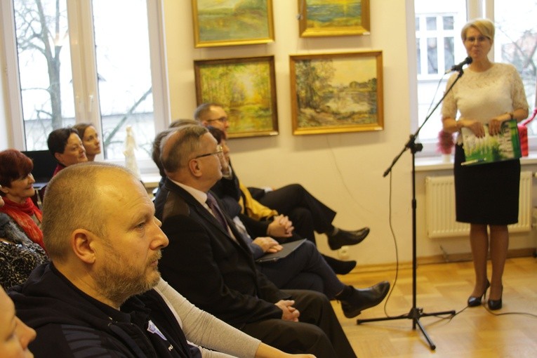 Uczestników Gali Czytelnika witała Joanna Banasiak, dyrektor Książnicy Płockiej