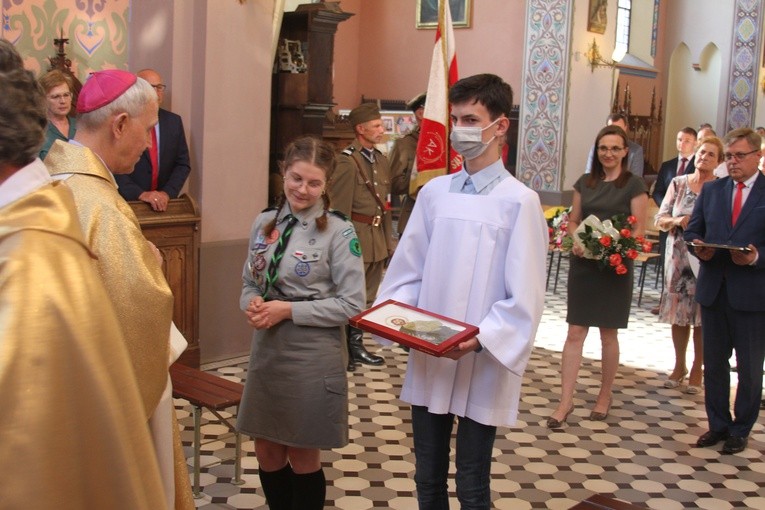 Sońsk. Tablica wdzięczności misjonarzom