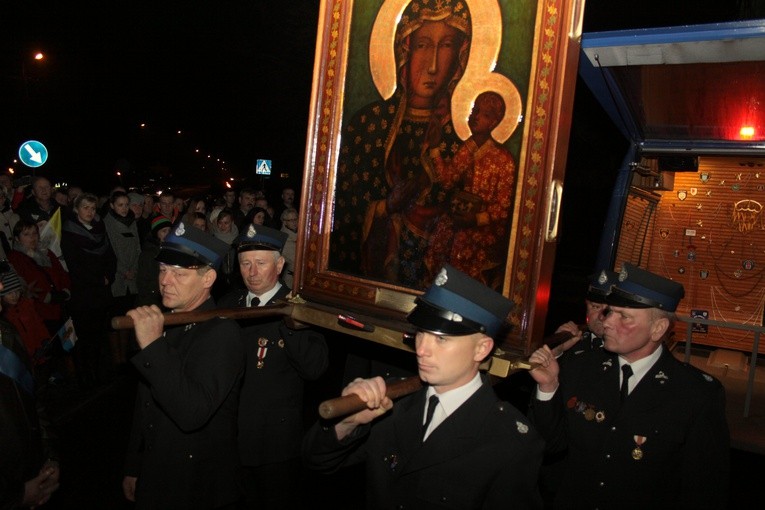 Strzegocin. Nawiedzenie w parafii Matki Bożej Szkaplerznej