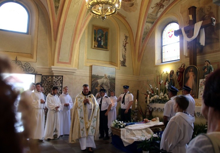 Skępe. Procesja Zaśnięcia NMP