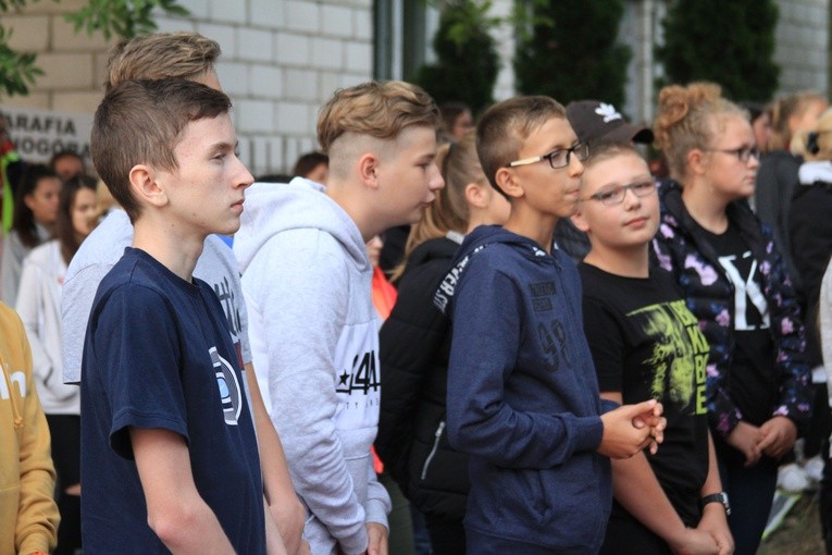 Pielgrzymka młodzieży