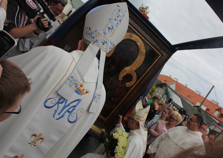 Pułtusk. Powitanie Matki Bożej Częstochowskiej. Cz. 1