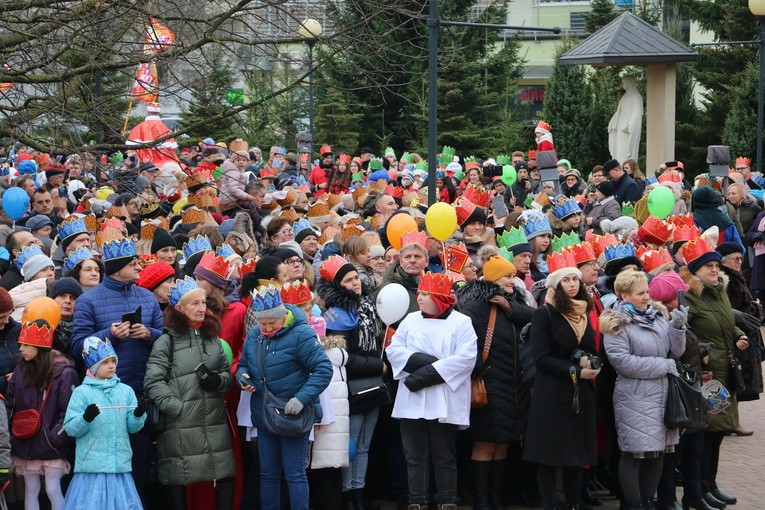 Mława. Orszak Trzech Króli