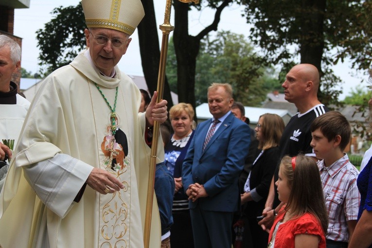 Abp Stanisław Gądecki w Rostkowie