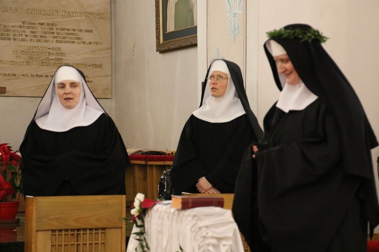 Śluby wieczyste u benedyktynek w Sierpcu
