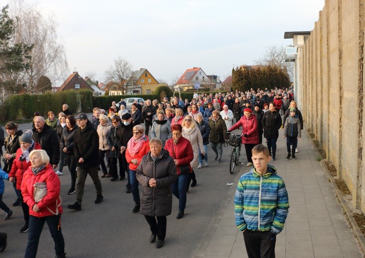 Sztum. Droga Krzyżowa ulicami