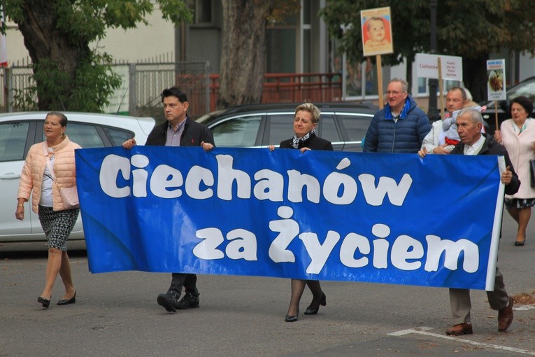 Ciechanów. Marsz dla Życia i Rodziny