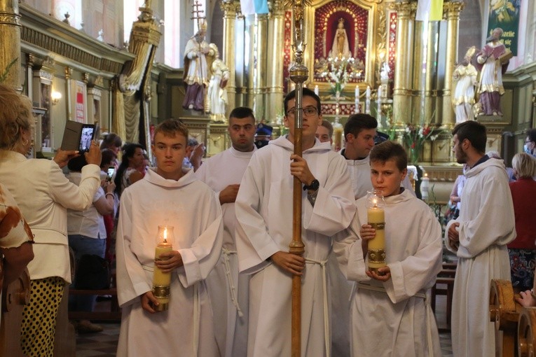 Skępe. Procesja Zaśnięcia NMP