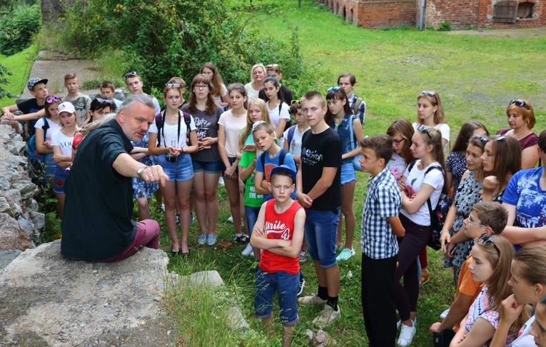 Młodzież i dzieci z Białorusi w Sztumie