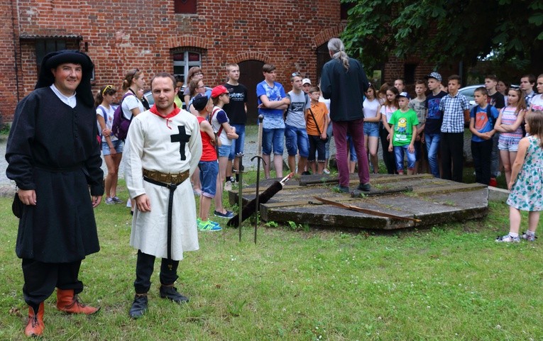 Młodzież i dzieci z Białorusi w Sztumie