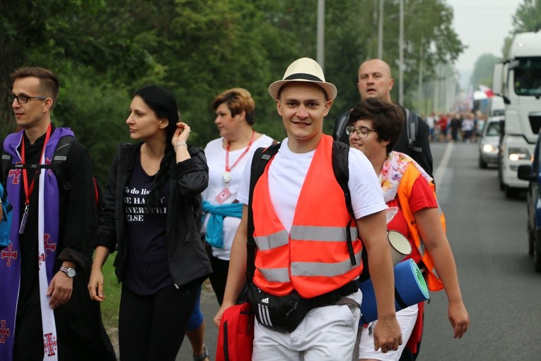 Pierwszy dzień pielgrzymki - przedpołudnie