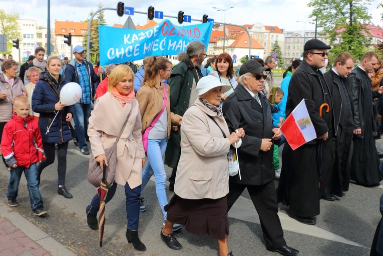 Marsz dla Życia i Rodziny - Elbląg 2016