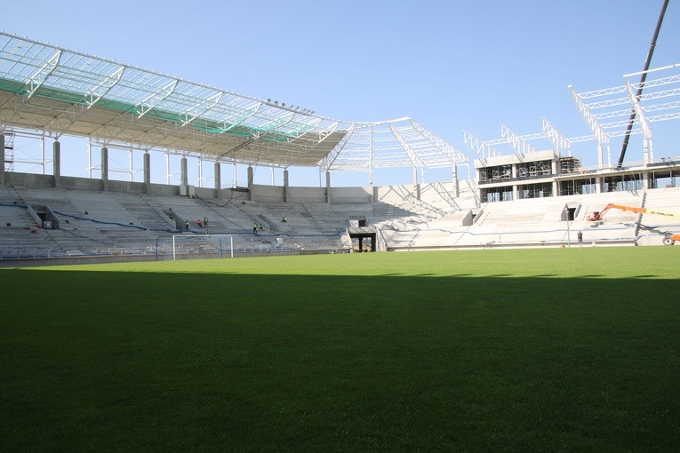 Płock. Rozbudowa stadionu