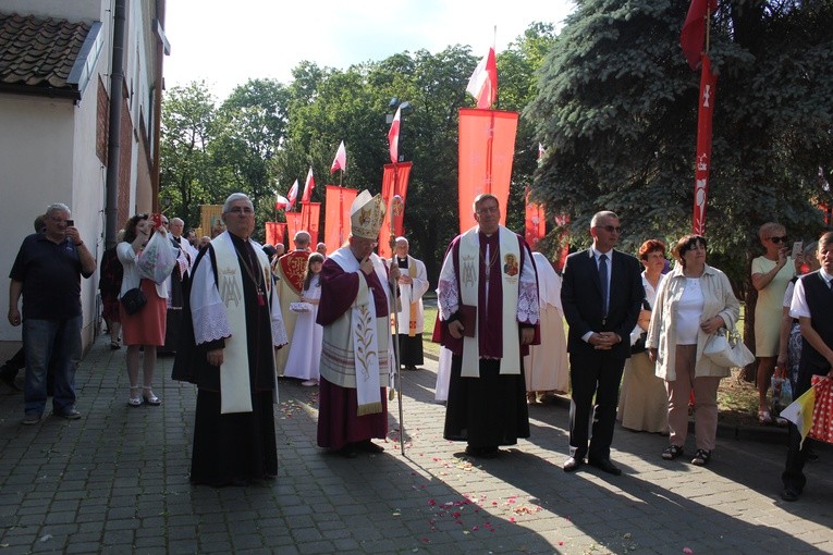 Płock. Nawiedzenie w parafii św. Maksymiliana Kolbego. 1