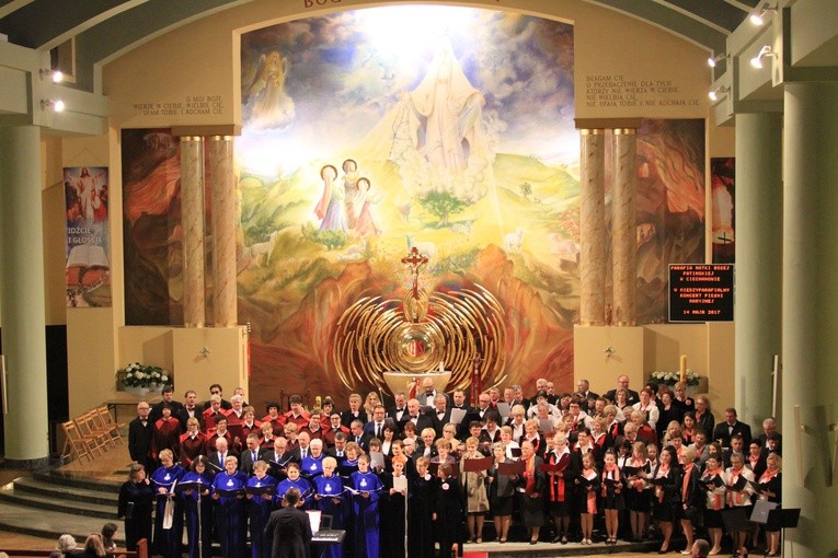 Koncert maryjny w Ciechanowie