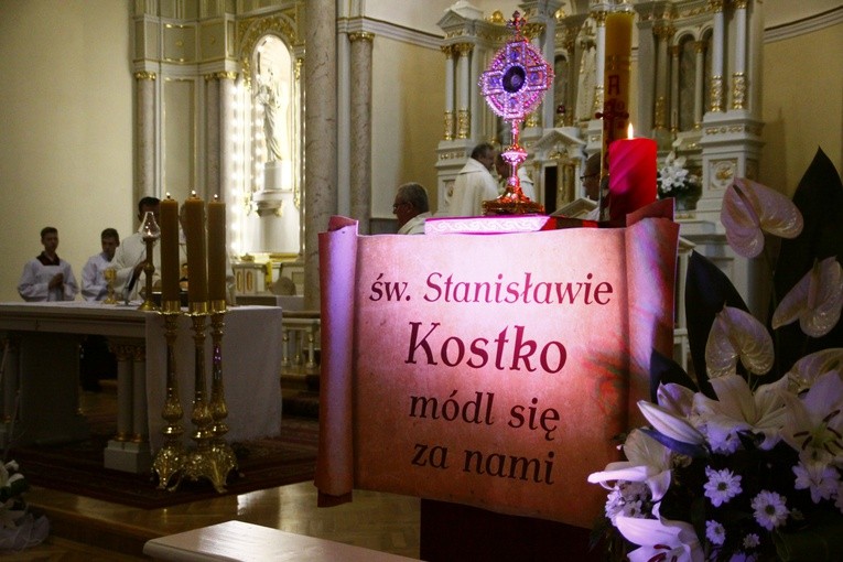 Młodzież u św. Stanisława Kostki w Lublińcu