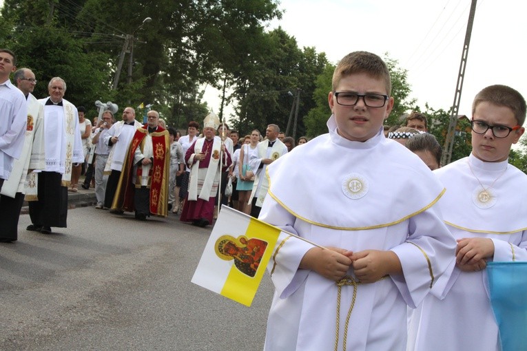 Gołymin. Nawiedzenie w parafii św. Jana Chrzyciciela