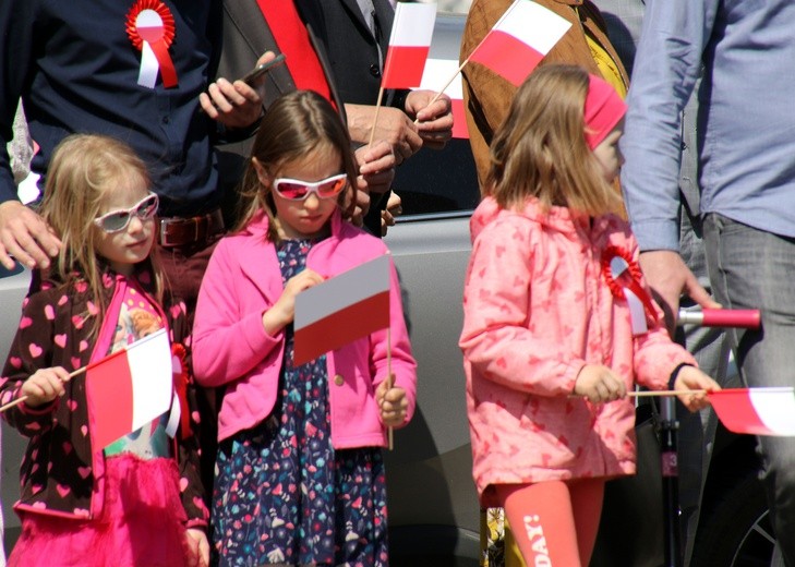 Płock. Uroczystości trzeciomajowe