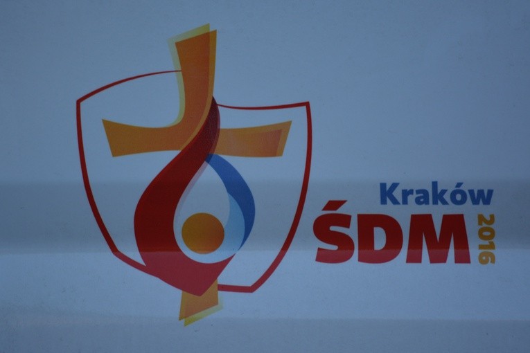 Znaki ŚDM w Makowie Mazowieckim
