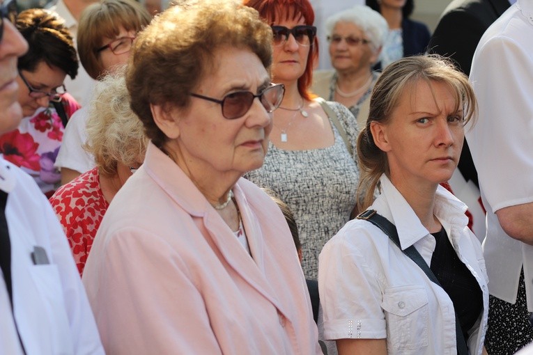 Płock. Nawiedzenie w parafii św. Maksymiliana Kolbego. 1