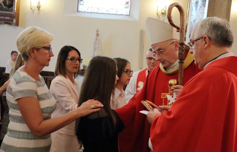 Bierzmowanie w parafii św. Wojciecha 