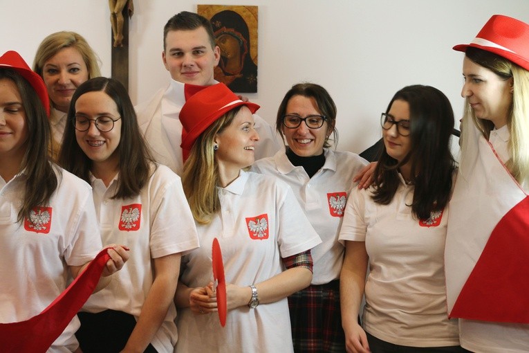 Młodzież z Węgrzynowa przed ŚDM