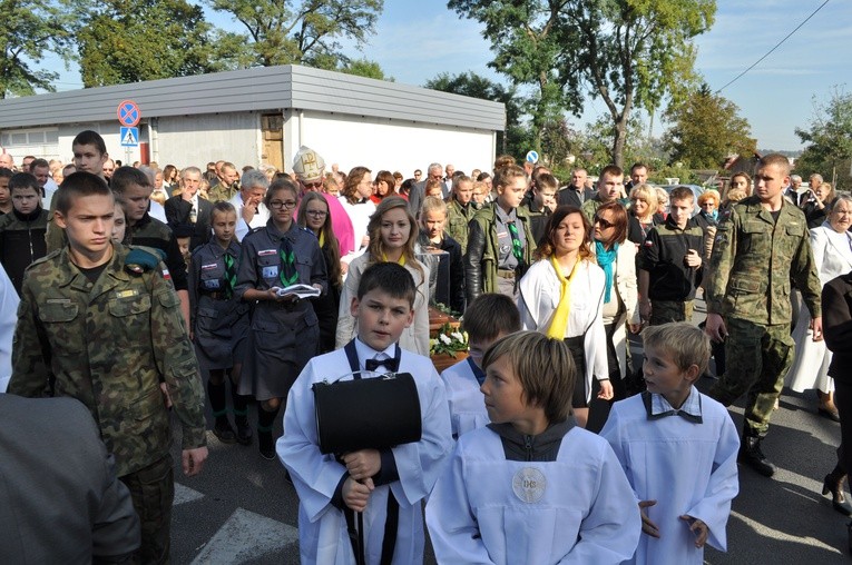 Relikwie św. Jana Pawła II w Płocku Radziwiu