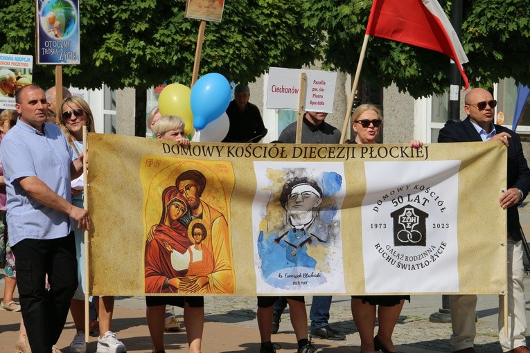 Ciechanów. Marsz dla Życia i Rodziny