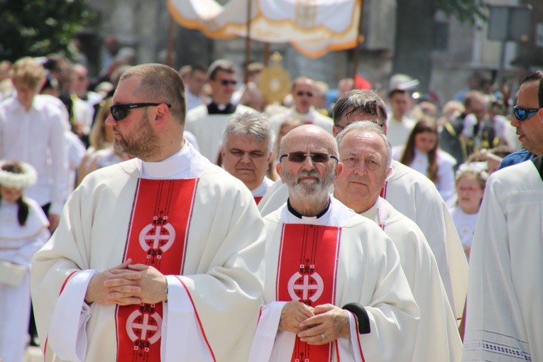 Płock. Procesja Bożego Ciała
