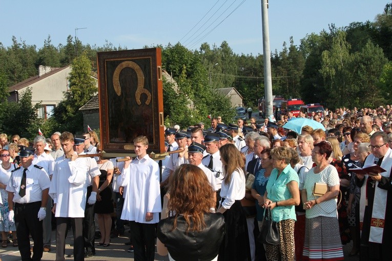 Lipowiec Kościelny. Nawiedzenie w parafii św. Mikołaja