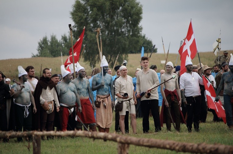 Grunwald. Przygotowania do bitewnej inscenizacji 