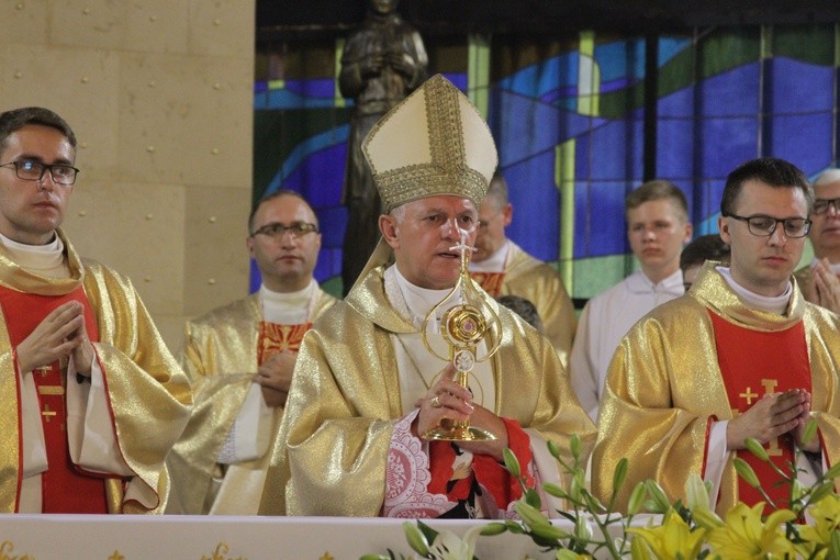 Relikwie św. Jana Pawła II w Rypinie
