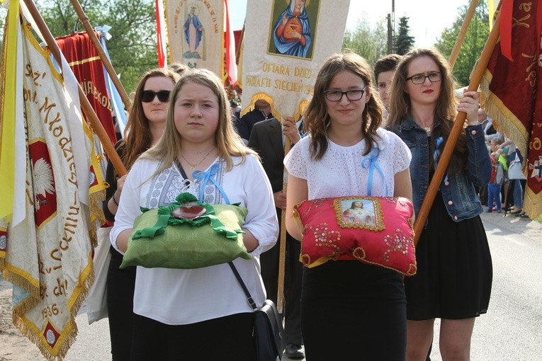 Siecień. Nawiedzenie w parafii św. Józefa