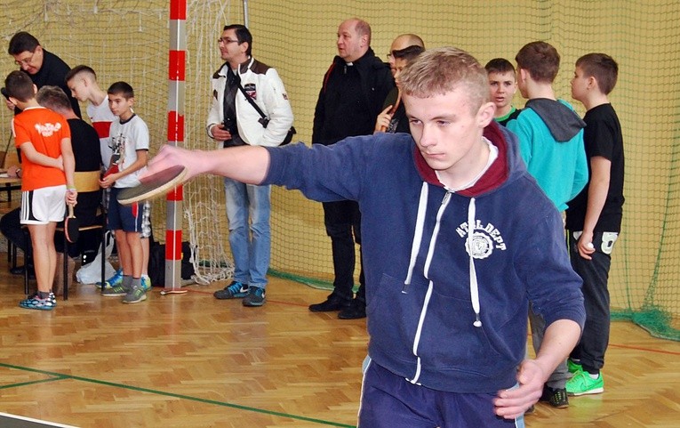 Turniej tenisa stołowego w Siedlinie