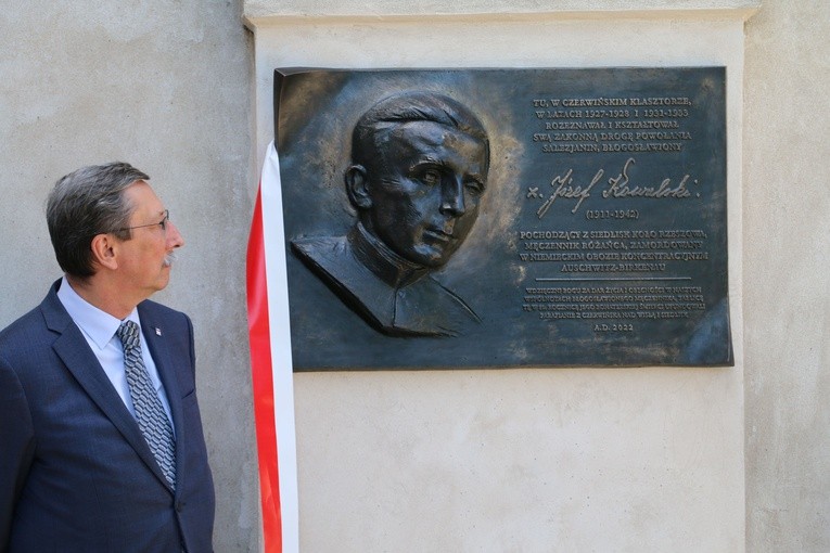 Czerwińsk n. Wisłą. Odsłonięcie tablicy upamiętniającej bł. ks. Józefa Kowalskiego